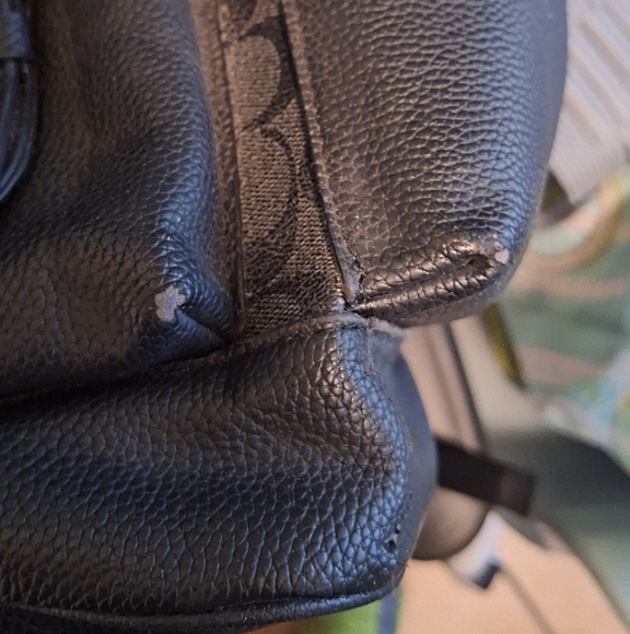 Coach Leather Sprint Backpack - Picture 12 of 16